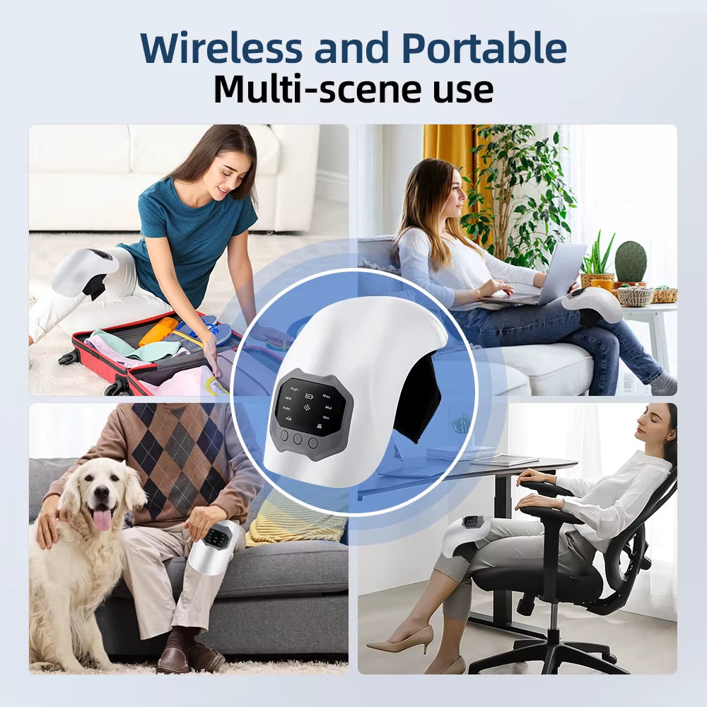 Revolutionary Electric Knee Massager with Infrared Heating and Airbag Technology for Ultimate Relaxation
