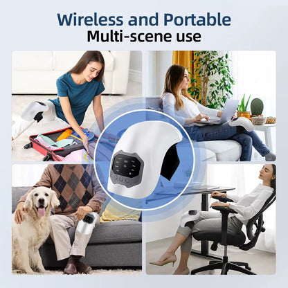 Revolutionary Electric Knee Massager with Infrared Heating and Airbag Technology for Ultimate Relaxation