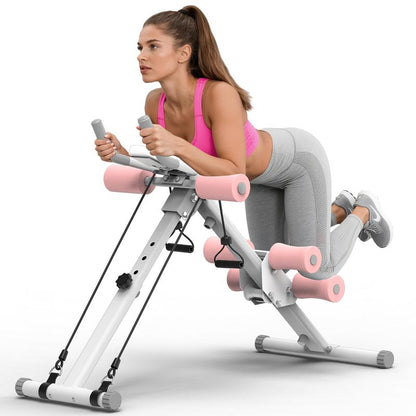 Transform Your Core with the RELIFE SPORTS Adjustable Foldable Ab Trainer Featuring LCD Monitor