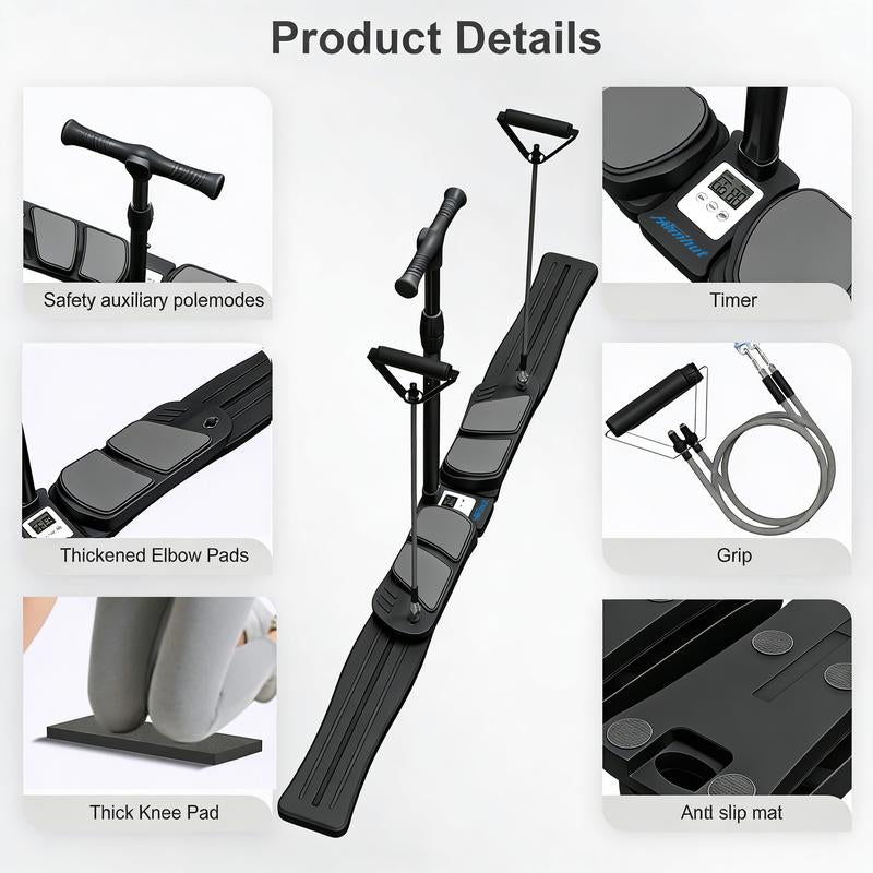 4-In-1 Fitness Board for Full-Body Training | Smart Timer, Durable & Eco-Friendly