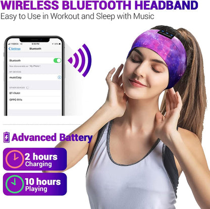 Experience Ultimate Comfort with Bluetooth Sleep Headphones Headband - Perfect for Side Sleepers and Relaxation