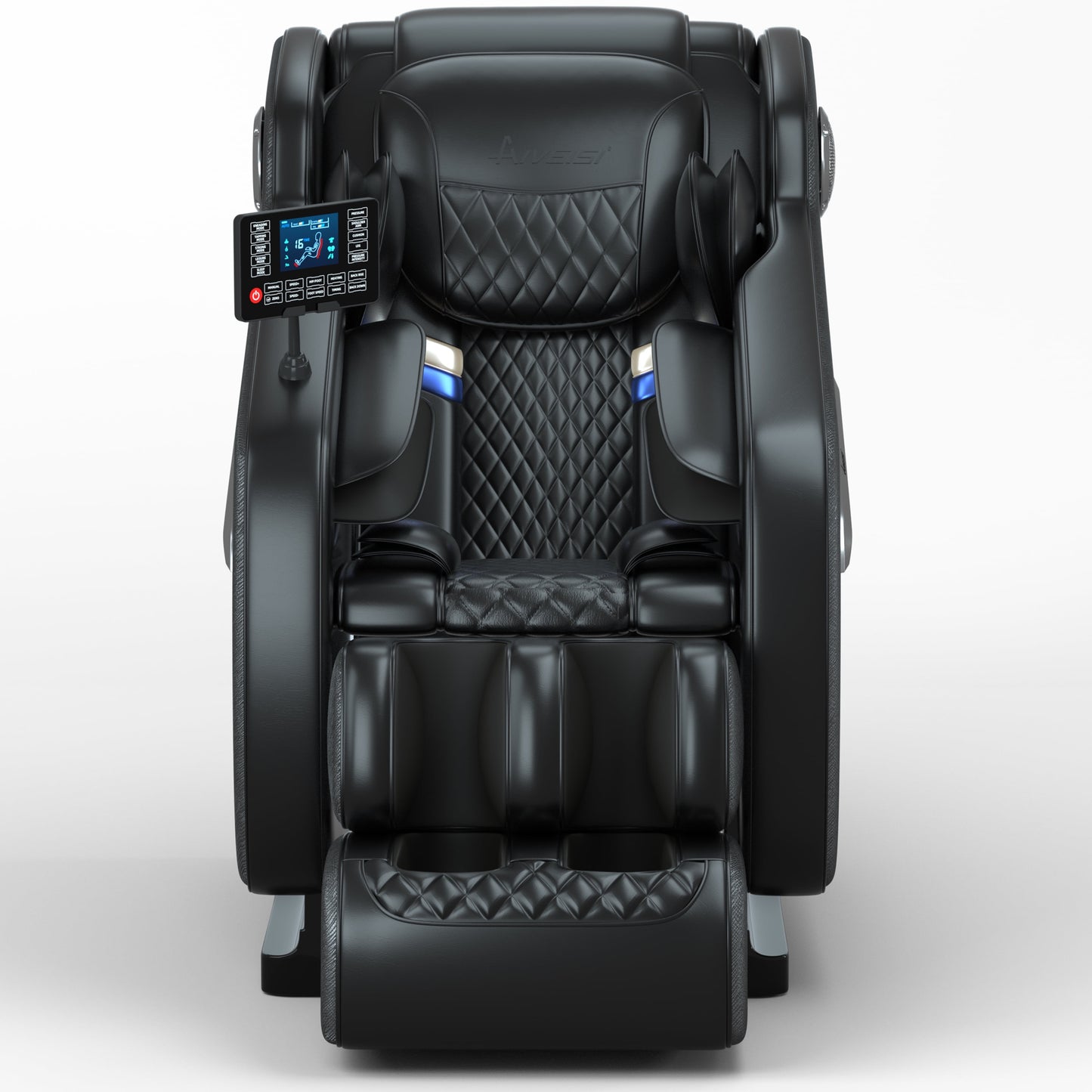 Zero Gravity Shiatsu Massage Chair with Heat & Foot Rollers