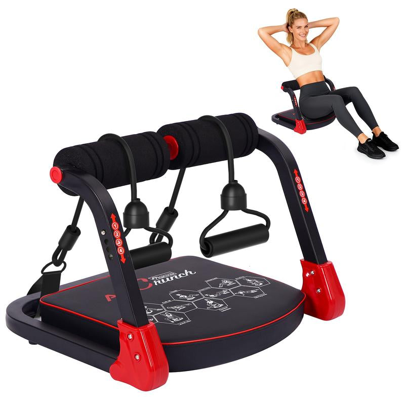 HOPHORSE Sit-Up & Ab Crunch Machine | Portable Core Trainer for Home Workouts