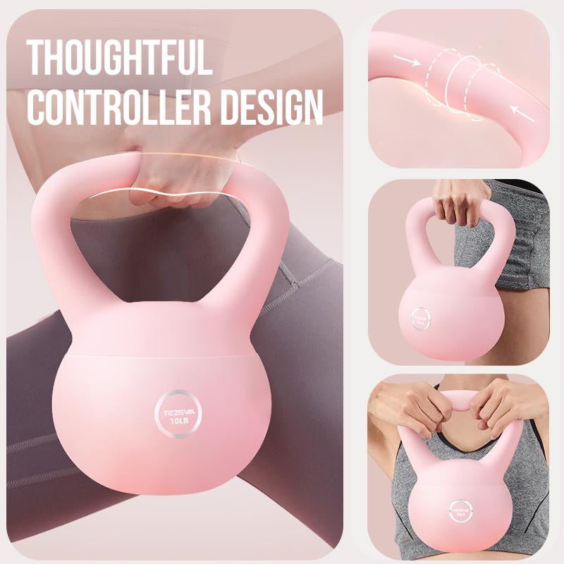 Soft-Grip Adjustable Kettlebell