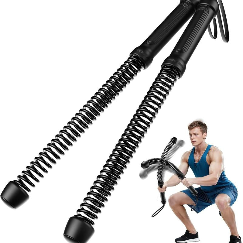 Upgrade Your Workout: 2PCS Weighted Cordless Battle Ropes - 