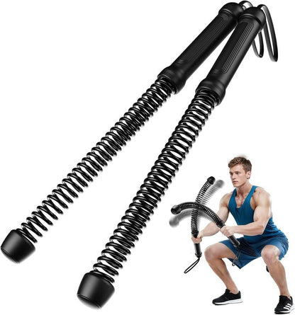 Upgrade Your Workout: 2PCS Weighted Cordless Battle Ropes - 