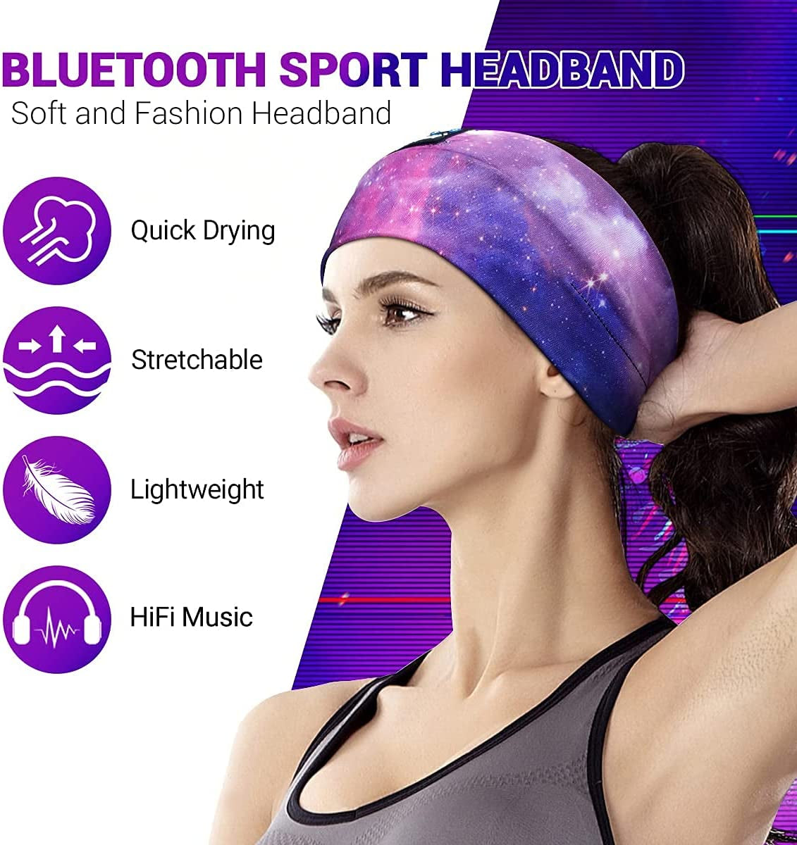 Experience Ultimate Comfort with Bluetooth Sleep Headphones Headband - Perfect for Side Sleepers and Relaxation