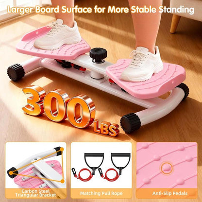 X-COOL Waist Twist Machine | Core, Abs & Cardio Trainer for Home Workouts