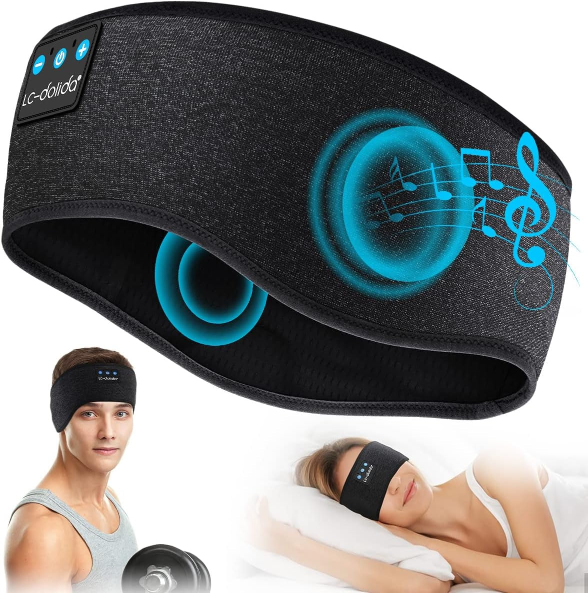 Experience Ultimate Comfort with Bluetooth Sleep Headphones Headband - Perfect for Side Sleepers and Relaxation