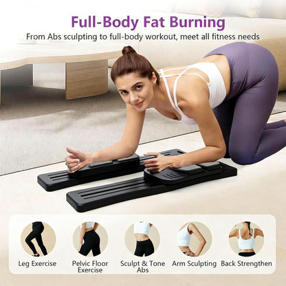 4-In-1 Fitness Board for Full-Body Training | Smart Timer, Durable & Eco-Friendly