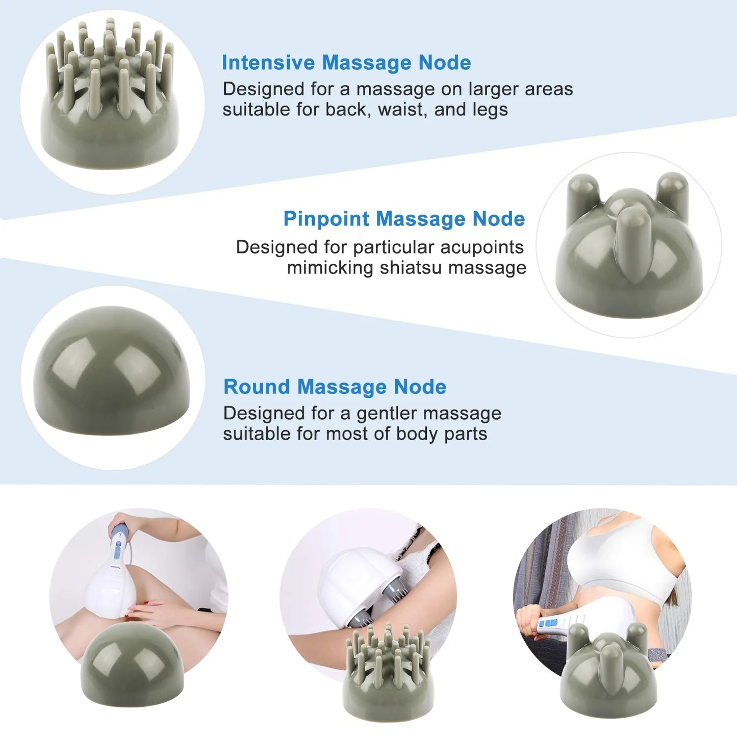 Handheld Electric Percussion Massager for Full Body Pain Relief | Relax & Recover Fast