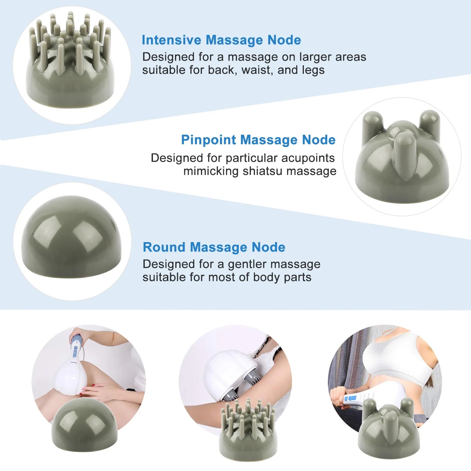 Handheld Electric Percussion Massager for Full Body Pain Relief | Relax & Recover Fast