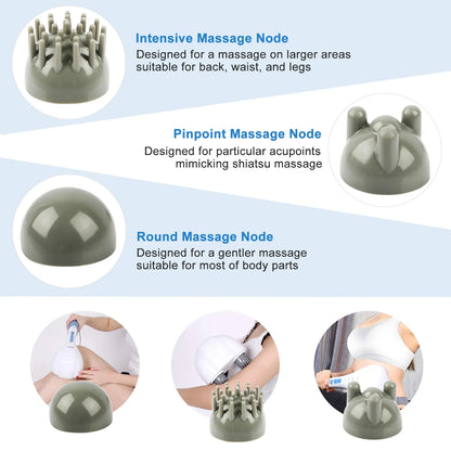 Handheld Electric Percussion Massager for Full Body Pain Relief | Relax & Recover Fast