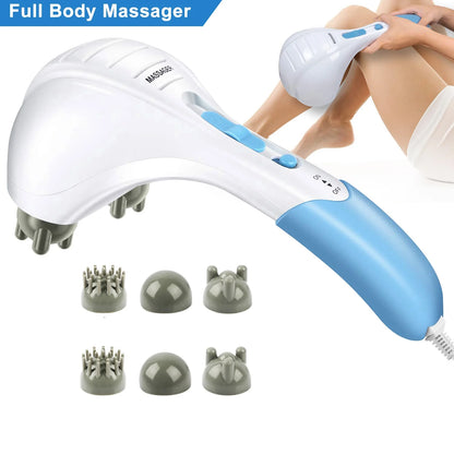 Handheld Electric Percussion Massager for Full Body Pain Relief | Relax & Recover Fast
