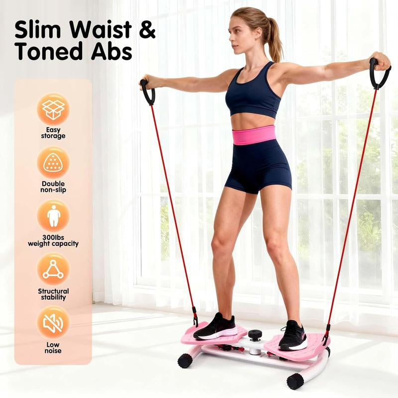 X-COOL Waist Twist Machine | Core, Abs & Cardio Trainer for Home Workouts