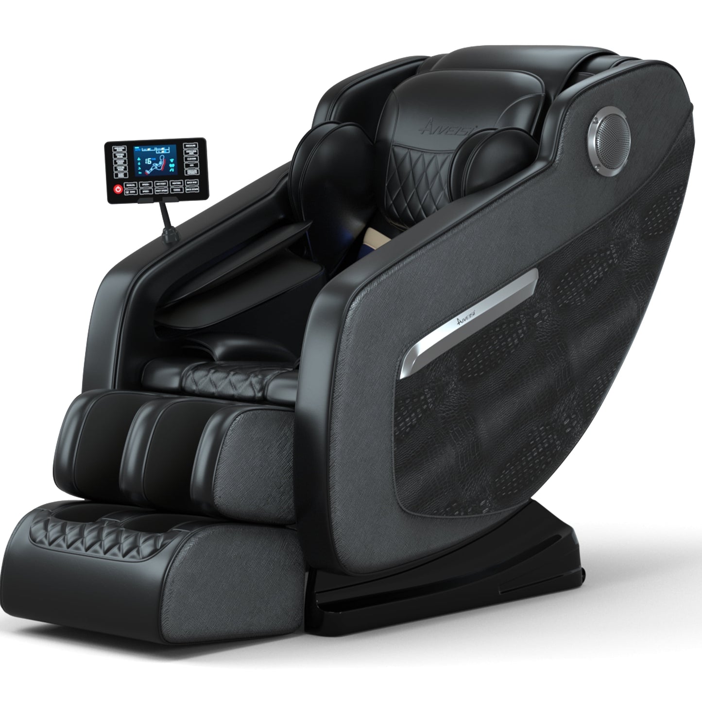 Zero Gravity Shiatsu Massage Chair with Heat & Foot Rollers