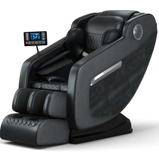 Zero Gravity Shiatsu Massage Chair with Heat & Foot Rollers