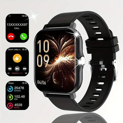 Revolutionary 1.83” Smartwatch for Health Tracking, Calls & Messages - Compatible with iPhone & Android