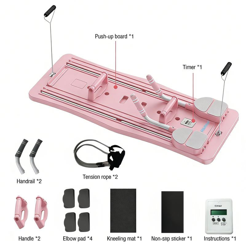 4-In-1 Fitness Board for Full-Body Training | Smart Timer, Durable & Eco-Friendly