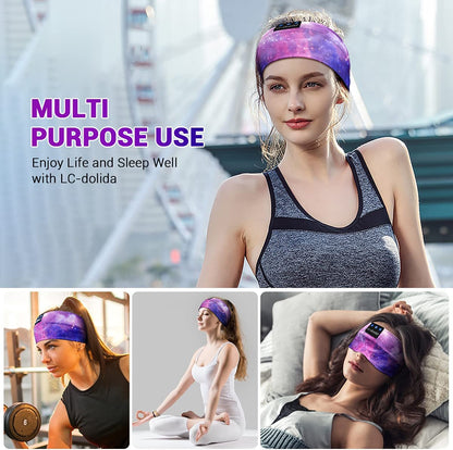 Experience Ultimate Comfort with Bluetooth Sleep Headphones Headband - Perfect for Side Sleepers and Relaxation