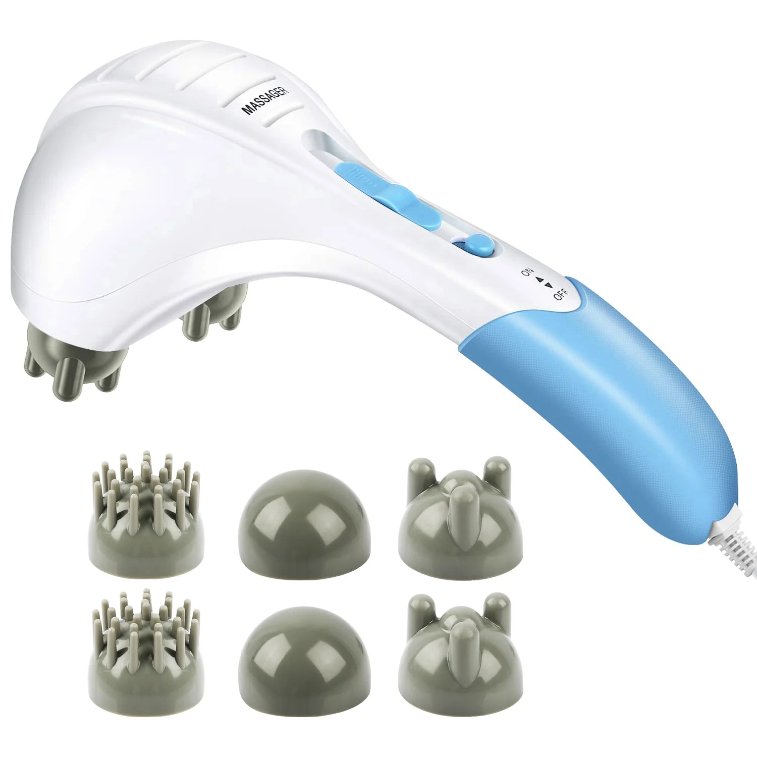 Handheld Electric Percussion Massager for Full Body Pain Relief | Relax & Recover Fast