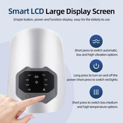 Revolutionary Electric Knee Massager with Infrared Heating and Airbag Technology for Ultimate Relaxation