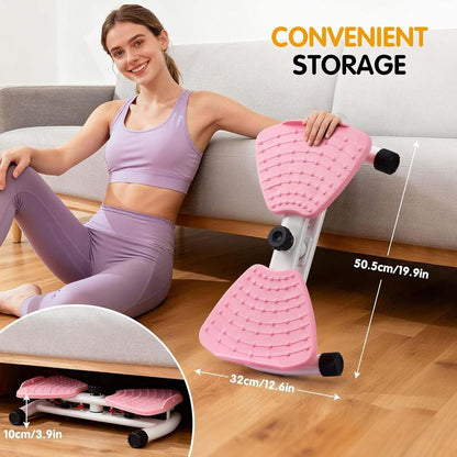 X-COOL Waist Twist Machine | Core, Abs & Cardio Trainer for Home Workouts