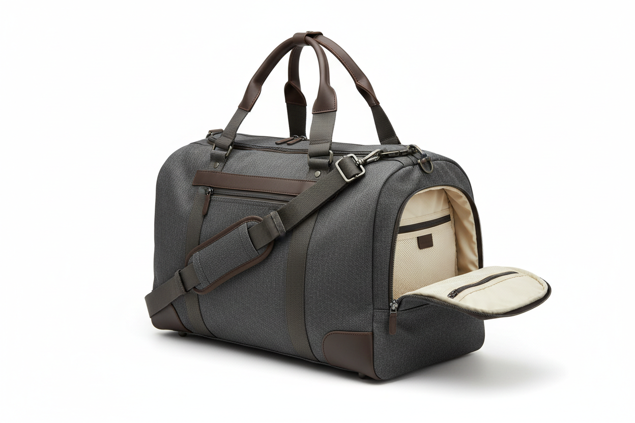 Stylish Travel Duffel Bag for Gym, Weekend Trips & Carry-On
