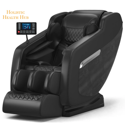 Zero Gravity Shiatsu Massage Chair with Heat & Foot Rollers