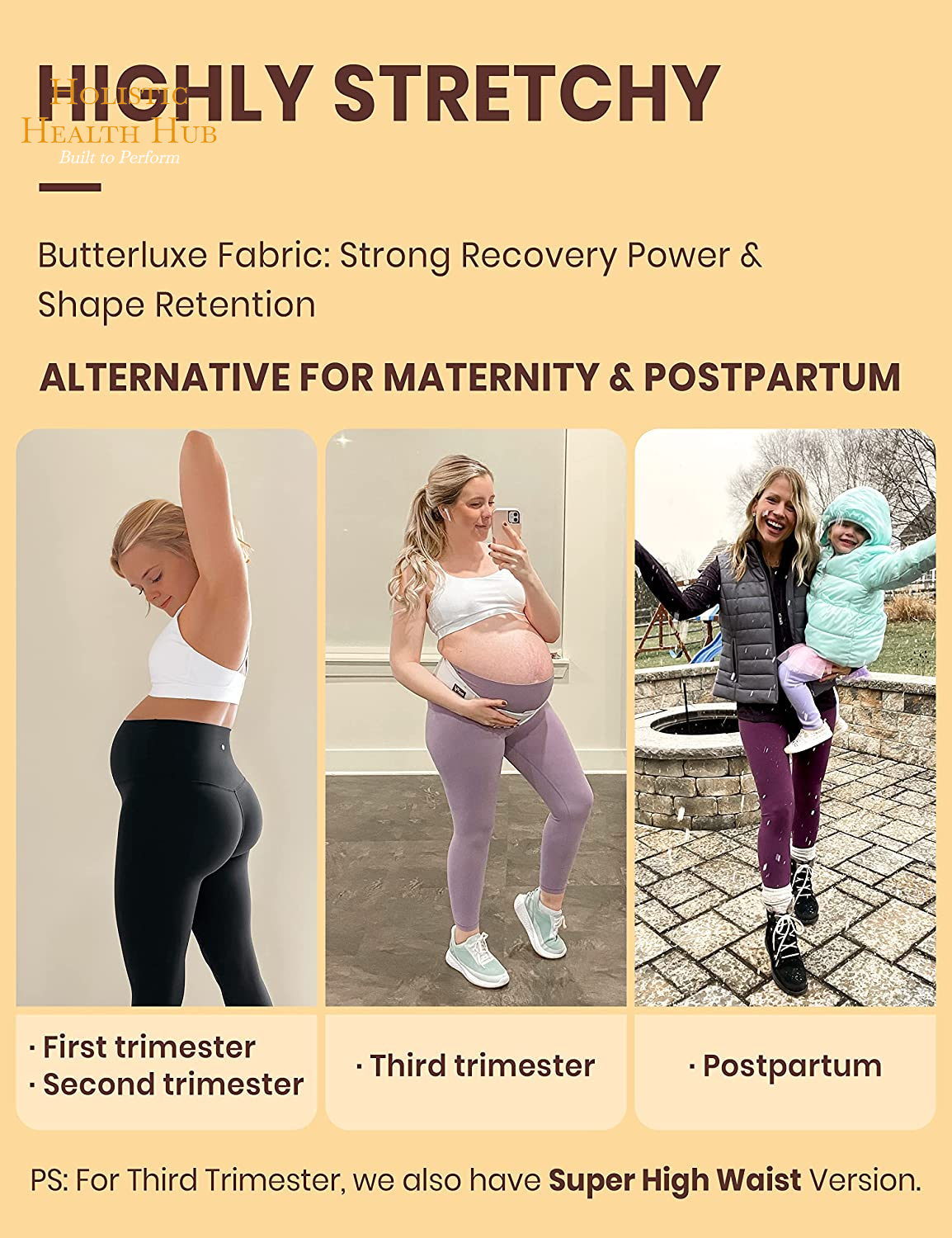 Butterluxe High-Waisted Yoga Leggings - 25" Buttery Soft Women's Workout & Lounge Pants