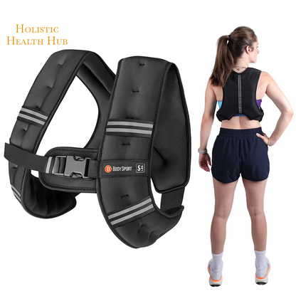 Boost Strength & Endurance with the 10 lb Adjustable Weighted Vest