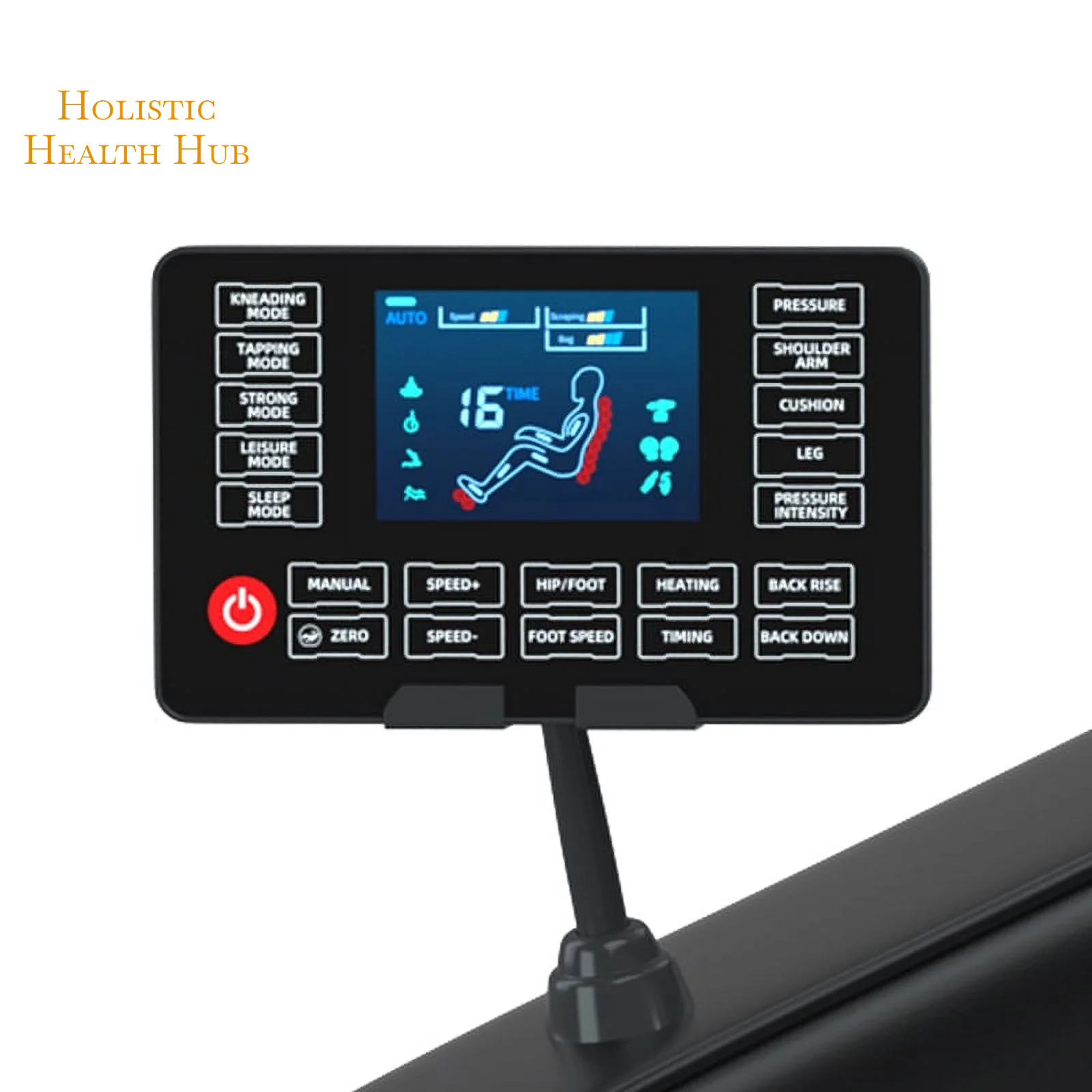 Zero Gravity Shiatsu Massage Chair with Heat & Foot Rollers