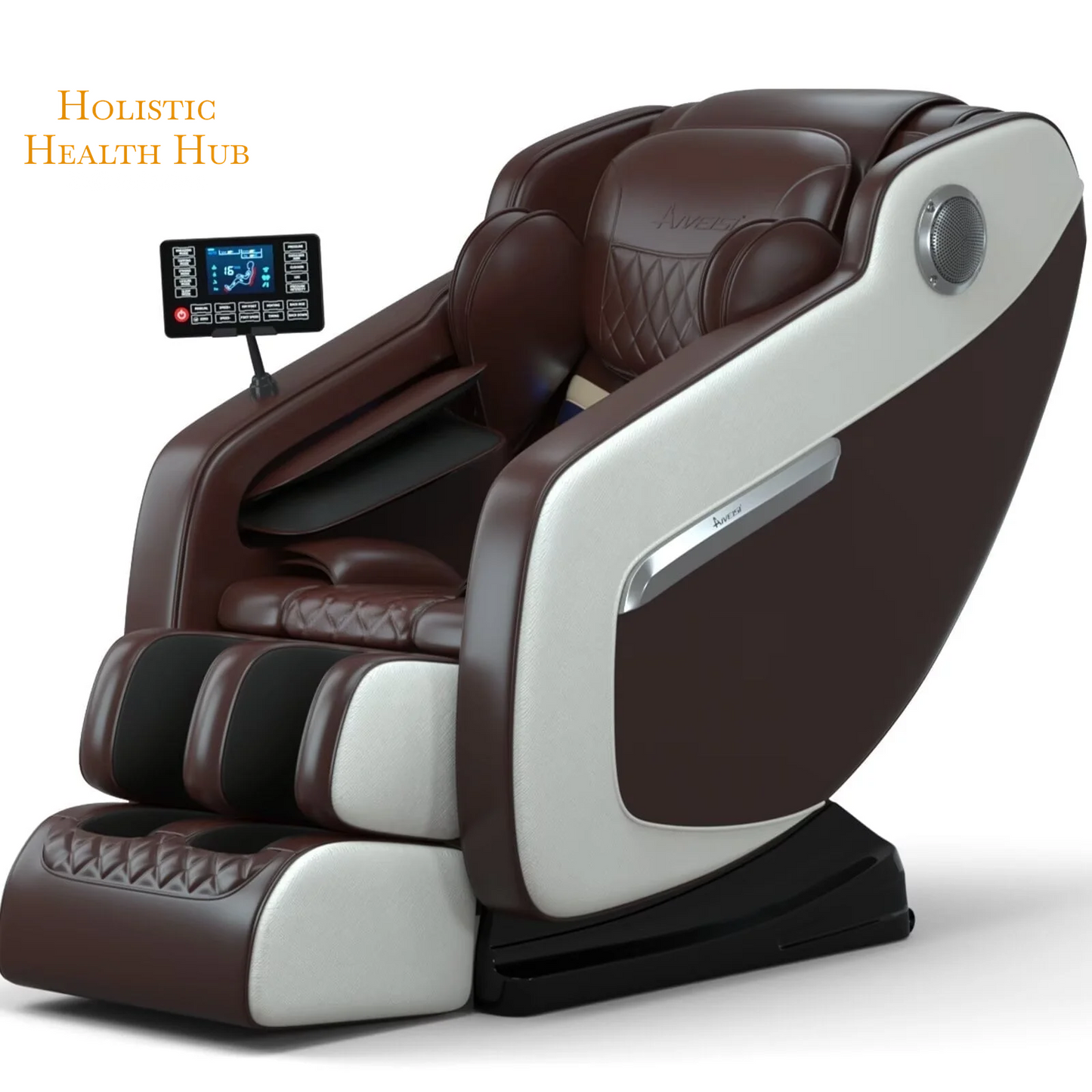 Zero Gravity Shiatsu Massage Chair with Heat & Foot Rollers