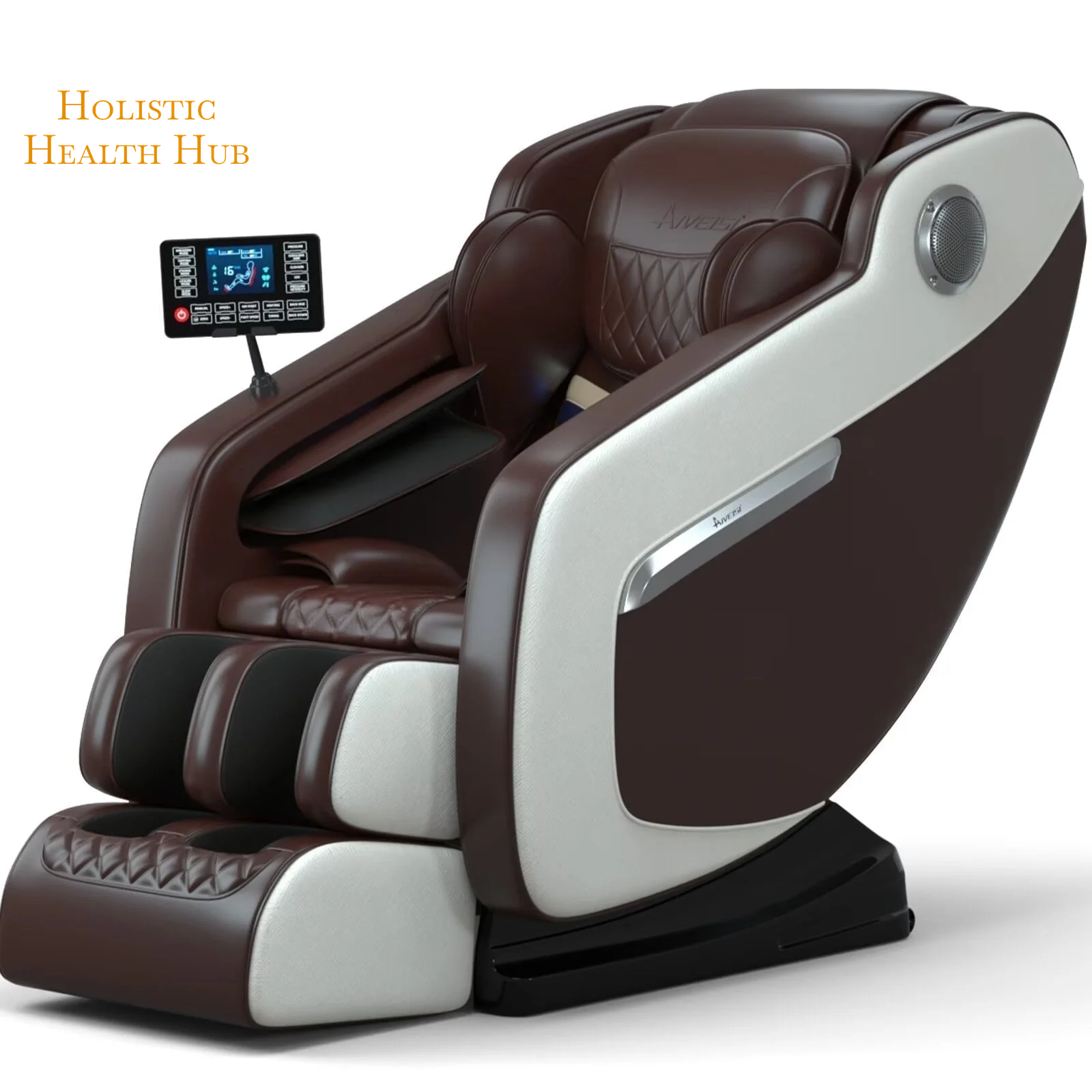 Zero Gravity Shiatsu Massage Chair with Heat & Foot Rollers
