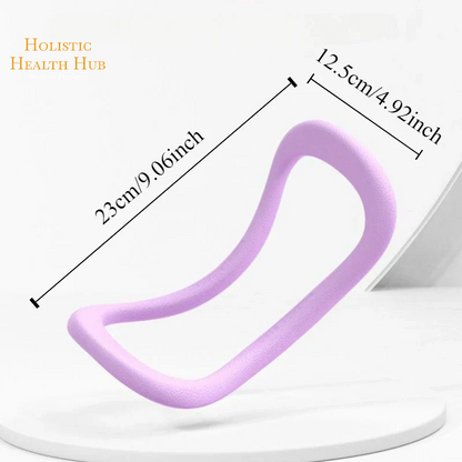 Set of 2 Yoga Rings for Pilates, Stretching & Home Workouts