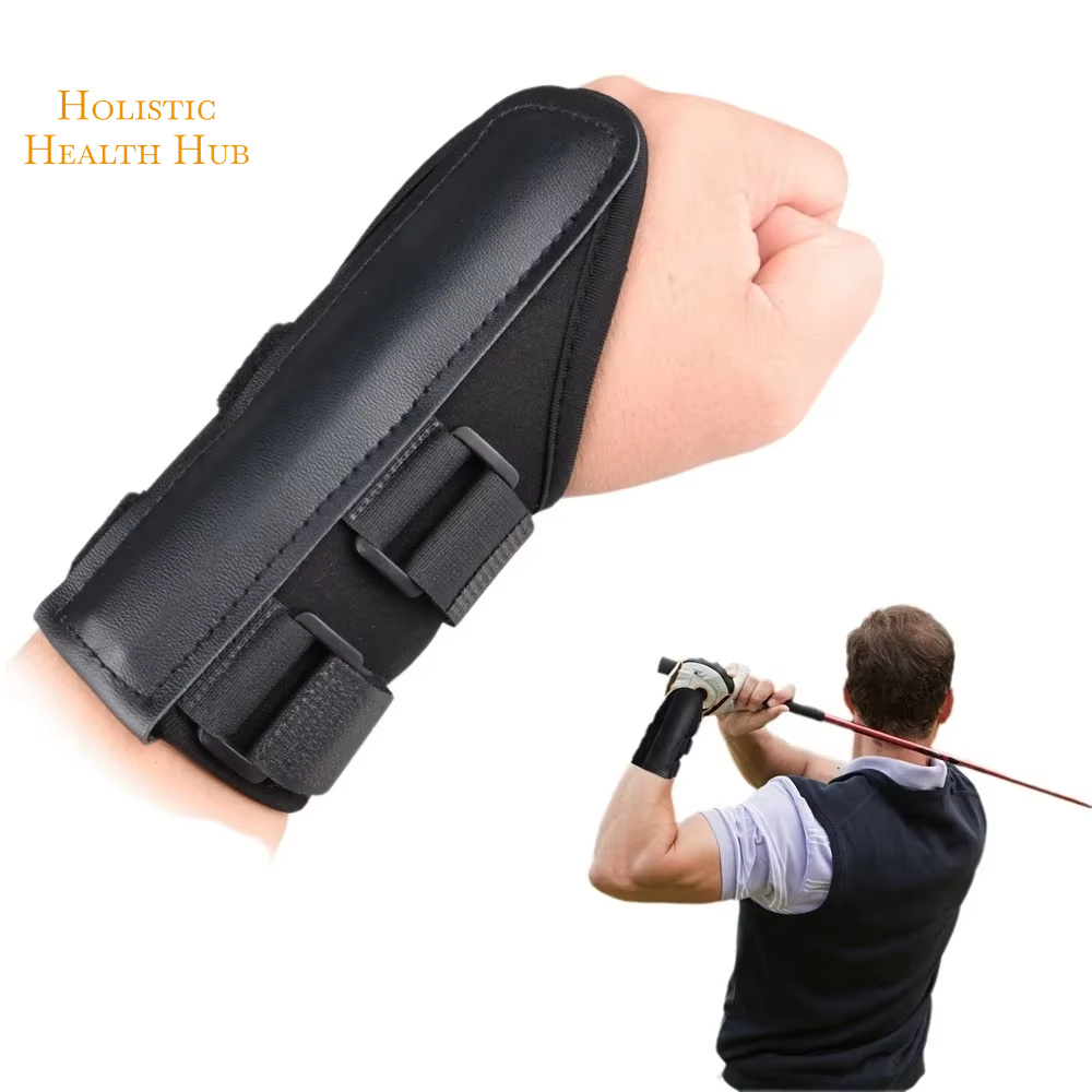Ultimate Golf Wrist Brace - Perfect Swing Trainer for Beginners | Correct Arm Angle & Hand Position for Standard Posture
