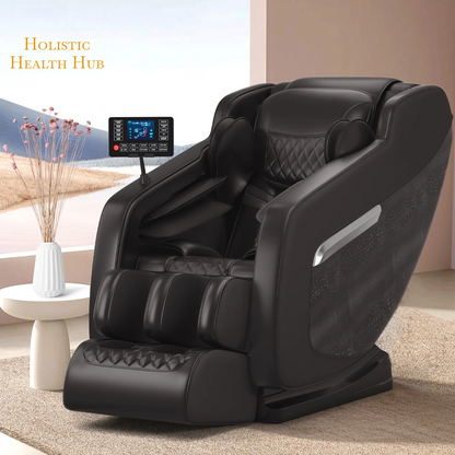 Zero Gravity Shiatsu Massage Chair with Heat & Foot Rollers