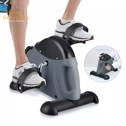 Transform Your Fitness Routine with the Baokaler Under Desk Exercise Bike - Portable Mini Leg and Arm Pedal Exerciser with Digital Display for Home and Office