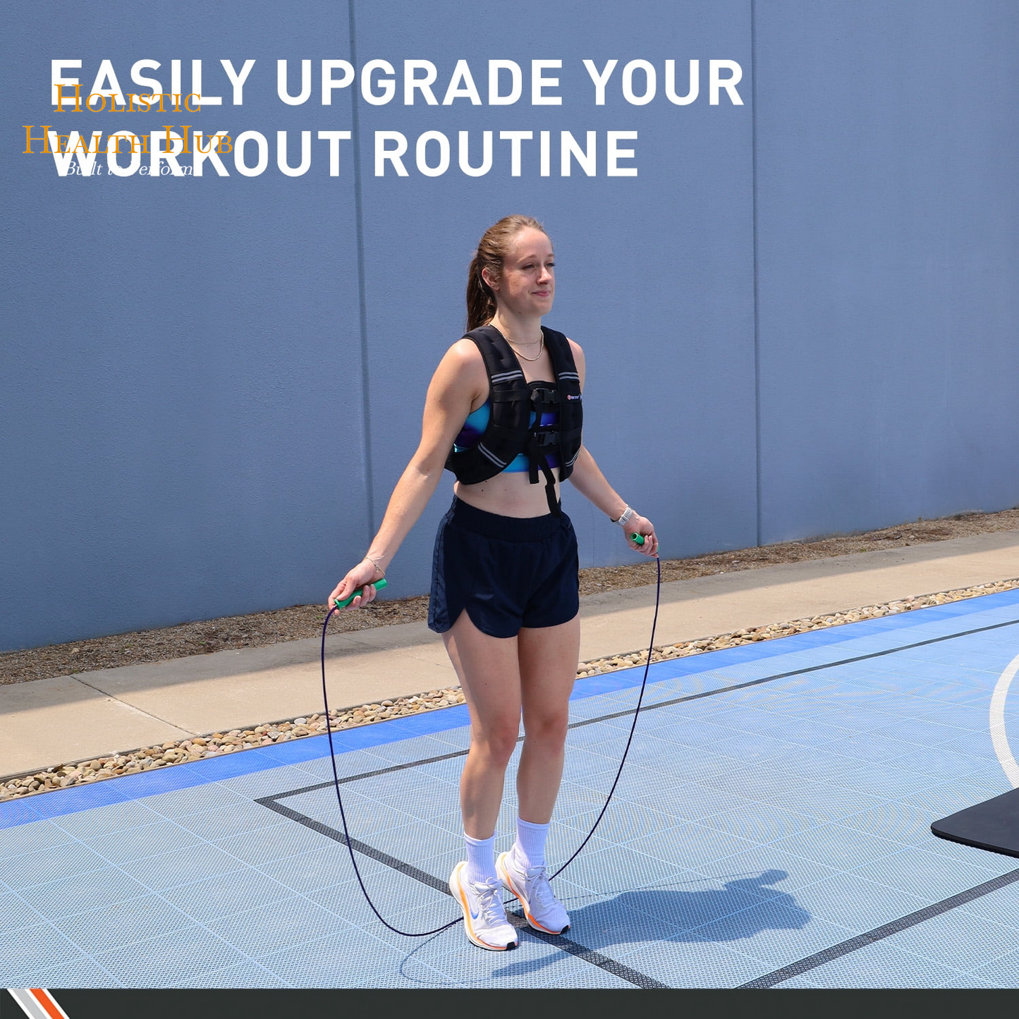 Boost Strength & Endurance with the 10 lb Adjustable Weighted Vest