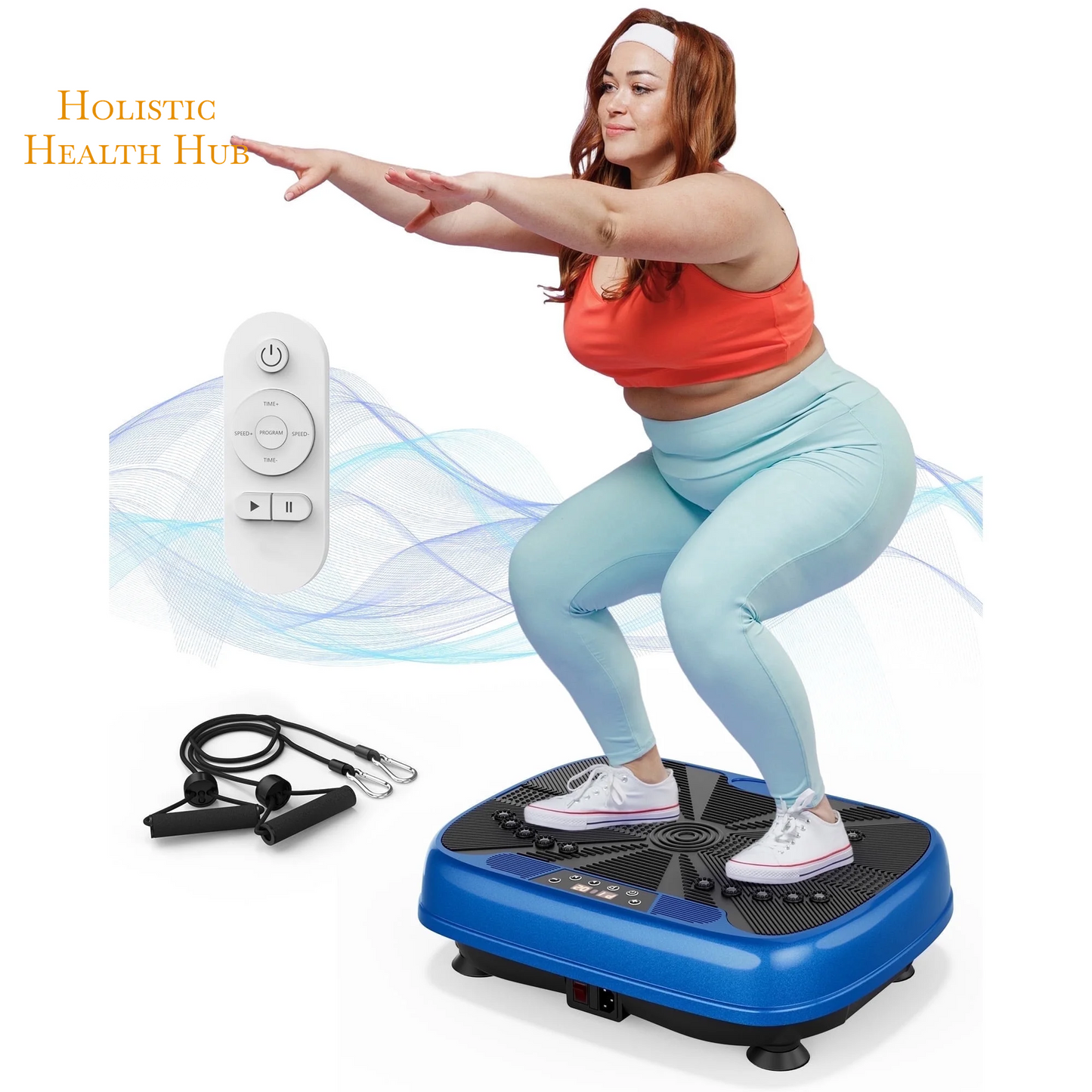 Transform Your Fitness Journey with the FLYBIRD Vibration Plate: The Ultimate Whole Body Workout Platform with Resistance Bands for Enhanced Health and Wellness